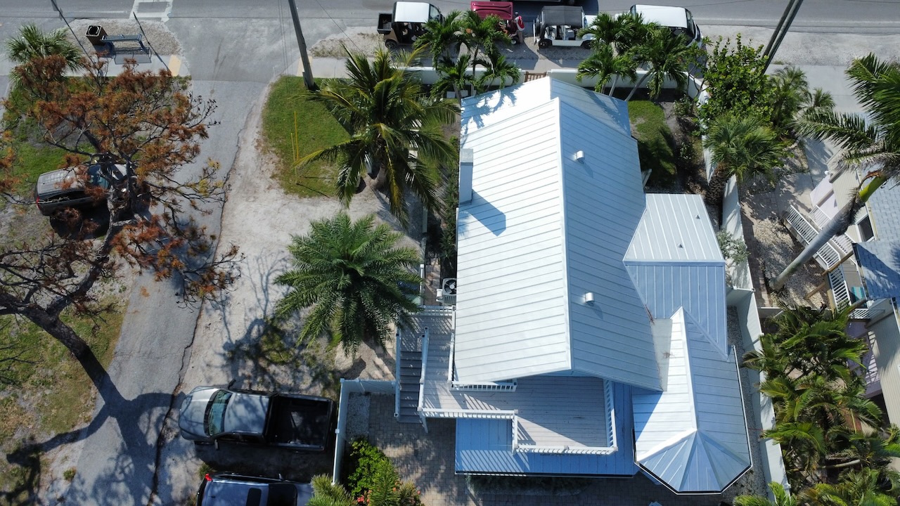 5V Crimp Metal Roof Replacement in Bradenton Beach