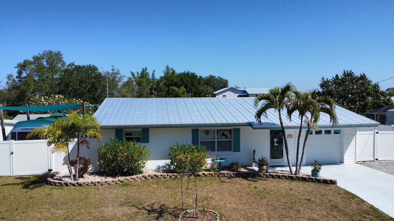 Residential roof exterior