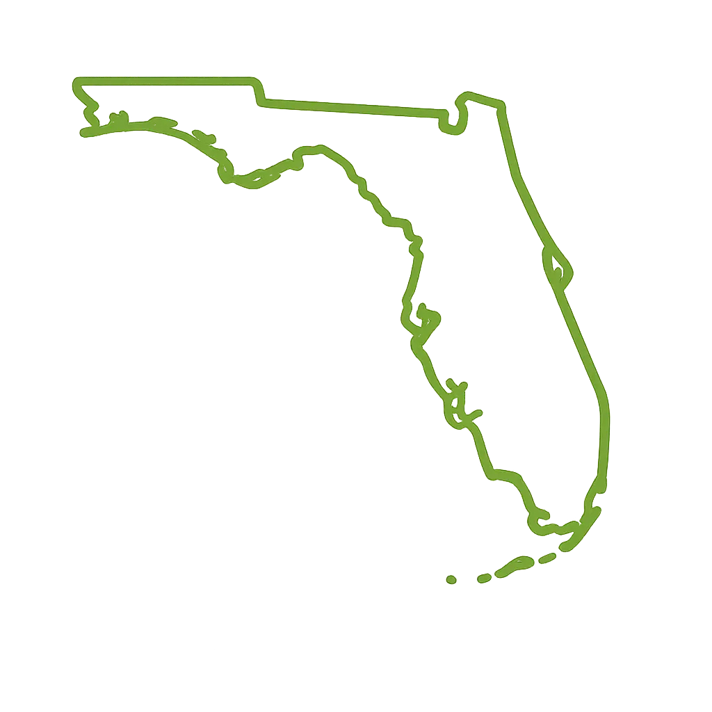 Florida outline icon