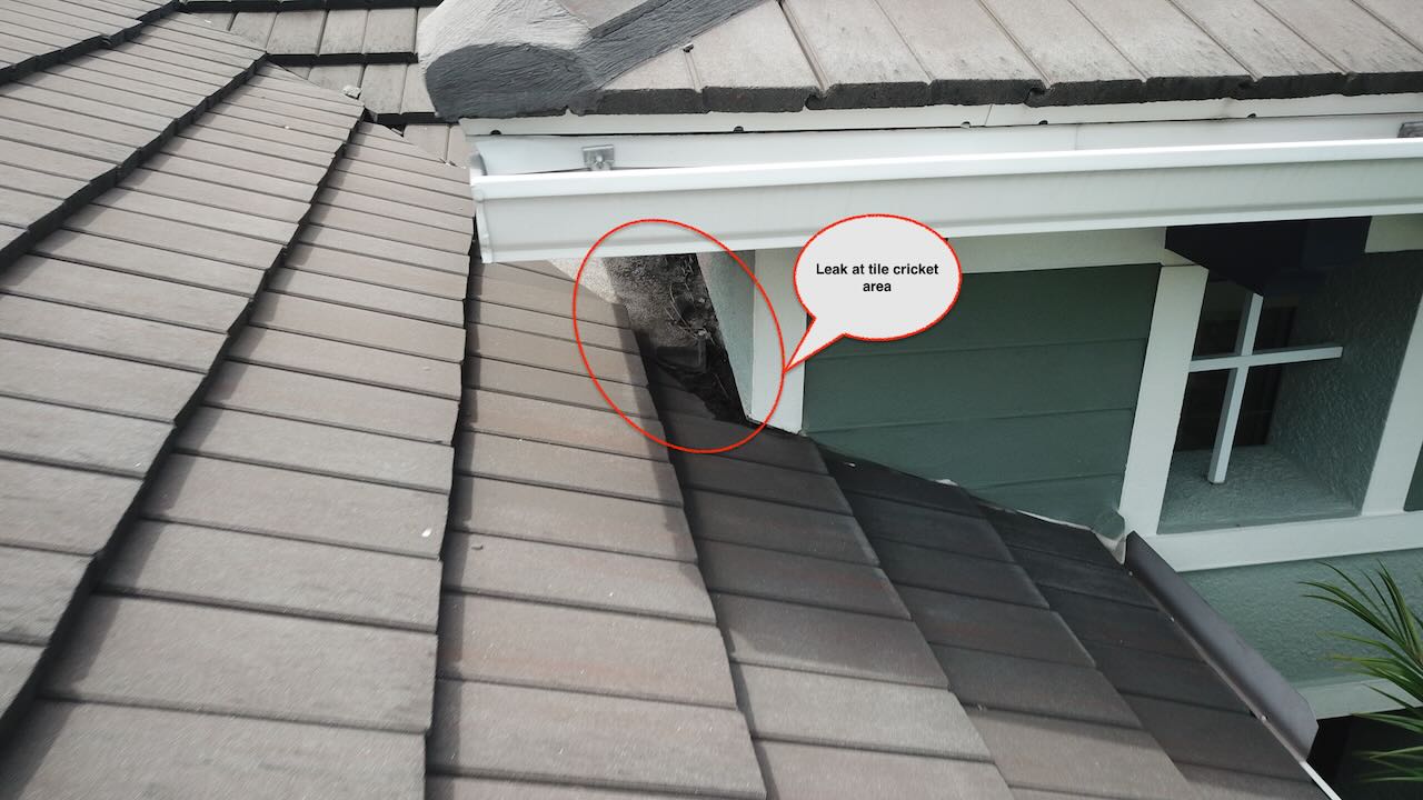 Tile roof repair in Bradenton and Sarasota by Roofing Logik