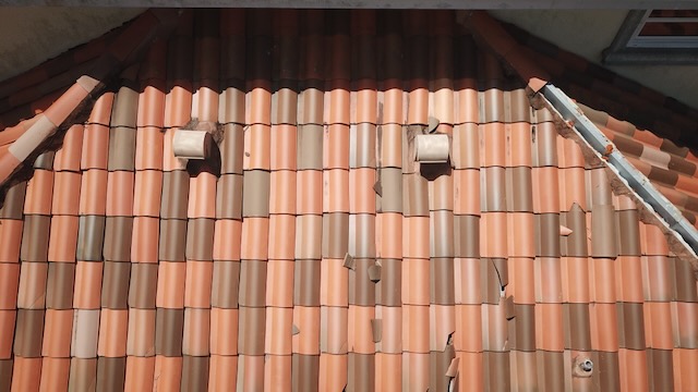 Tile roof repair in Bradenton and Sarasota by Roofing Logik
