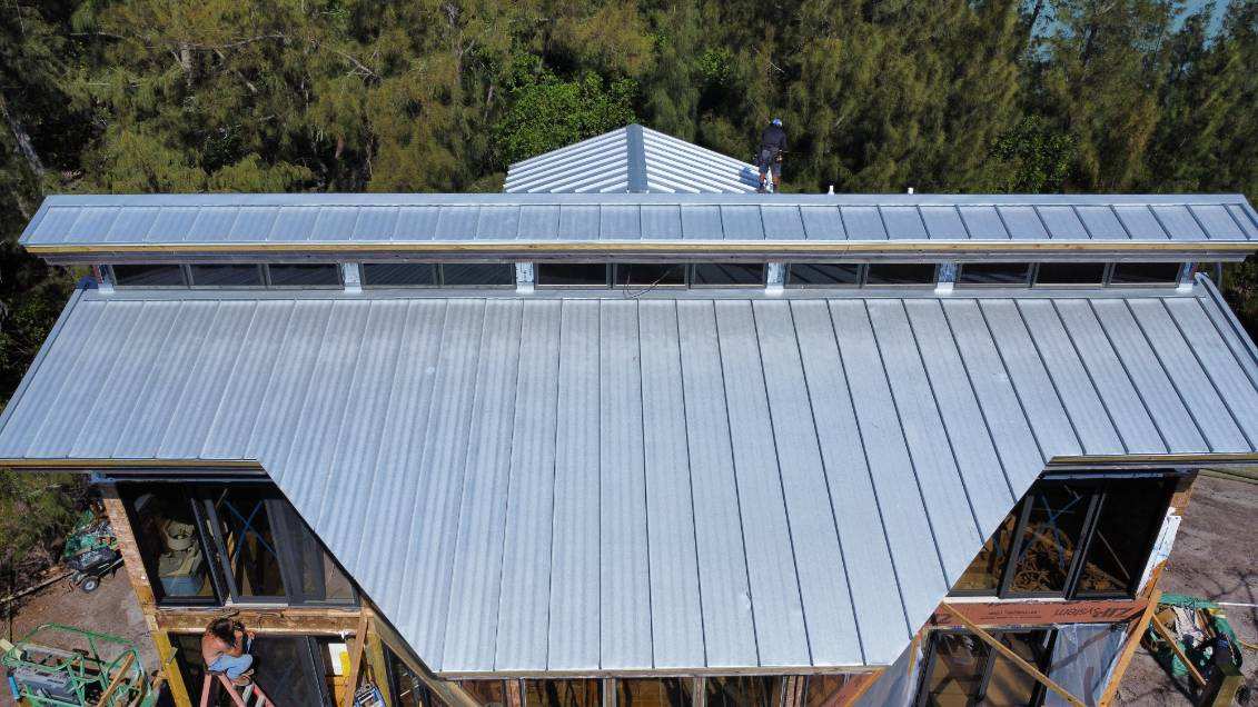 Standing Seam Metal Roof Replacement in Jewfish Island